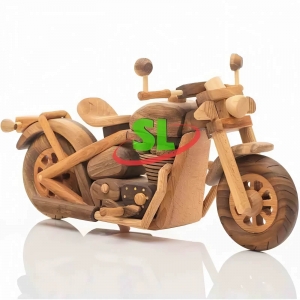Wooden Motorcycle Toy